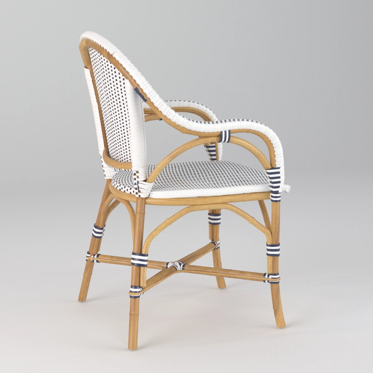 Riviera Dining Armchair 3D Model_06